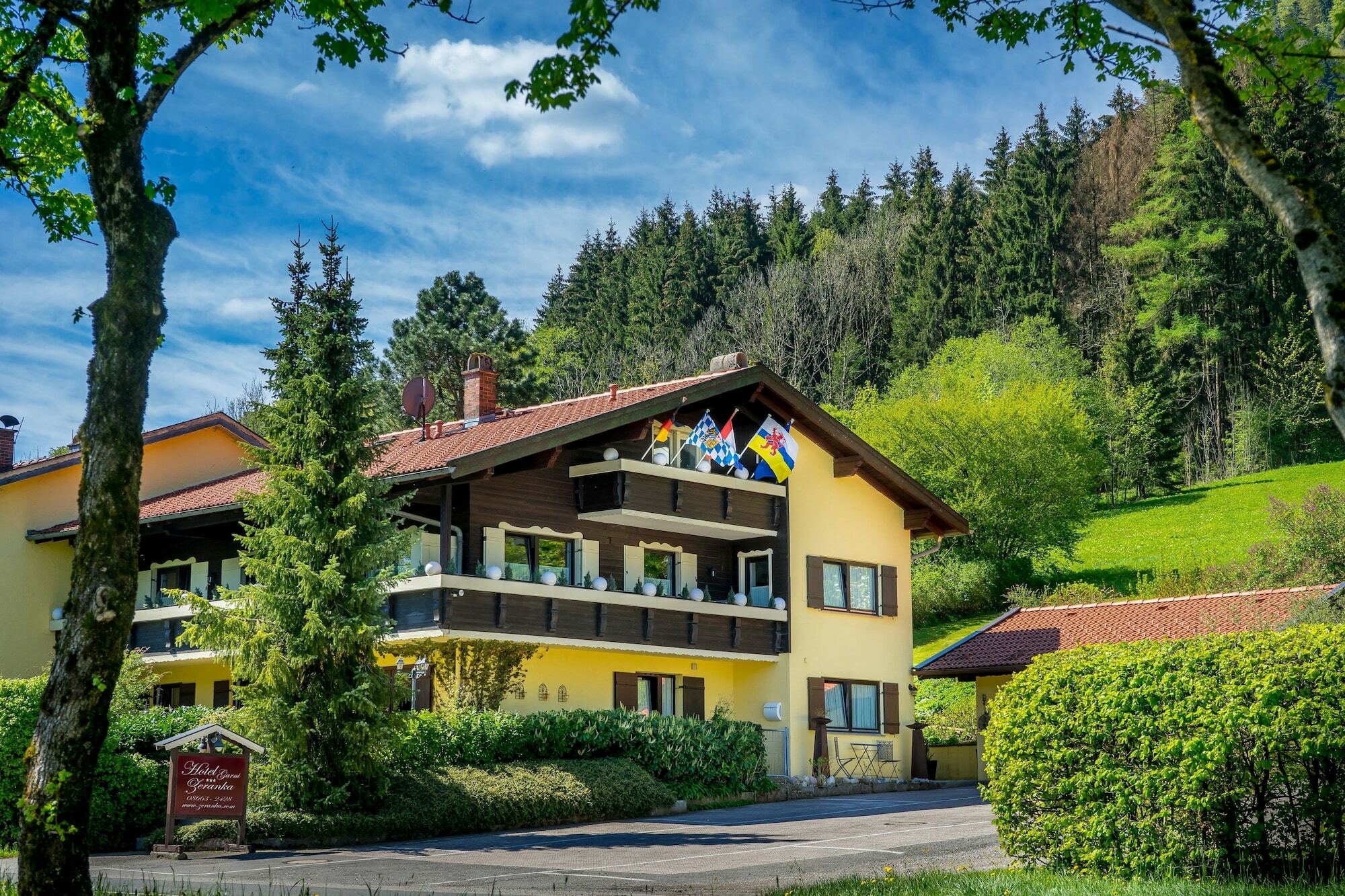Hotel Garni Zeranka Рупольдинг Экстерьер фото